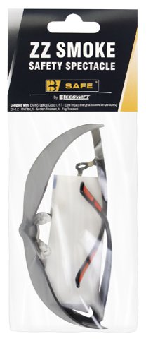 Beeswift B-Safe Zz Safety Spectacle Clear, Grey
