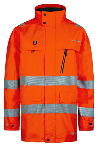 Beeswift DELTIC HI-VIS JACKET ORANGE 4XL, 5XL, M, XXXL, XL, XXL