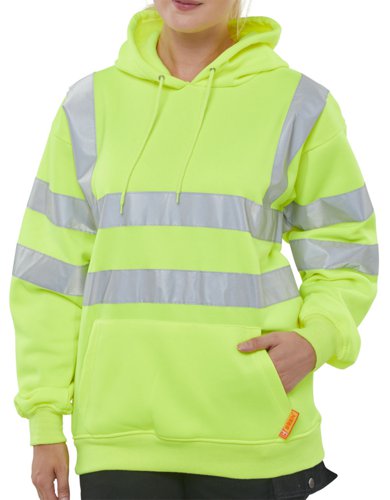 Beeswift Pull On Hoody Sweatshirt Saturn Yellow S