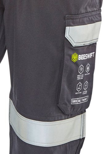 Beeswift Arc Flash Coverall Navy Blue 38, 40, 42, 44, 46, 48, 50, 52, 54