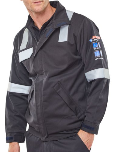 Beeswift Arc Woven Jacket Navy Blue S
