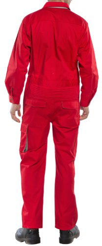Beeswift Premium Boilersuit Red 48