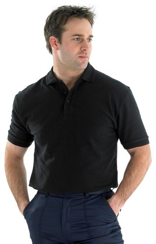 Beeswift Premium Polo Shirt Black L