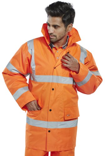 Beeswift High Visibility Constructor Jackets Orange L