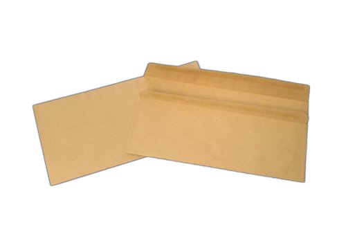 Envelope DL Manilla 80gsm Plain Non Window 110x220mm (pack of 1000)