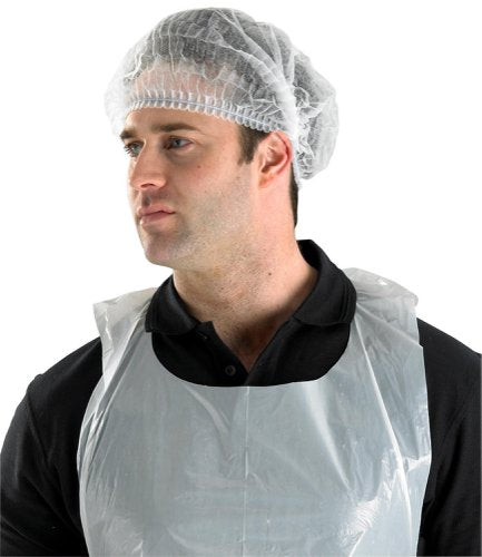 Beeswift Disposable Mob Cap Blue, White (Box of 1000)