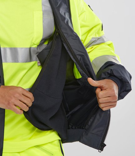 Beeswift Europa Bomber Jacket Saturn Yellow / Navy S