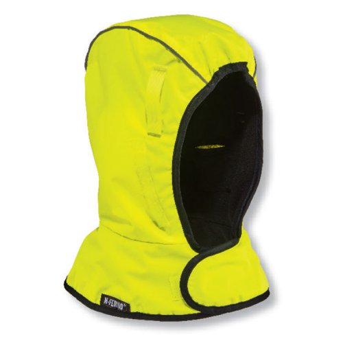 Ergodyne Two Layer Fleece Winter Liner Black, Yellow