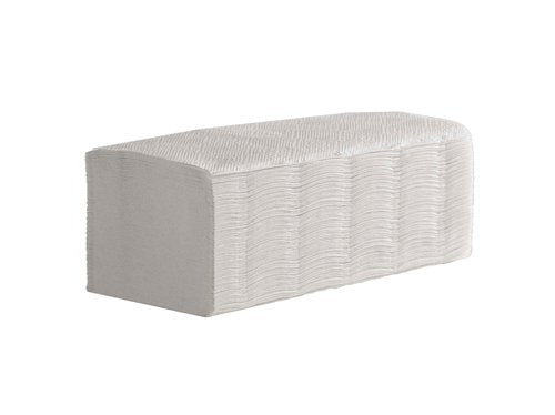 Sirius 2 Ply White V Fold Flushable Hand Towelsx2400