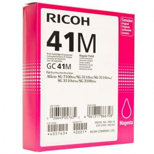 Ricoh SG2100 Magenta Gel Ink Hi Yld GC41M 405763