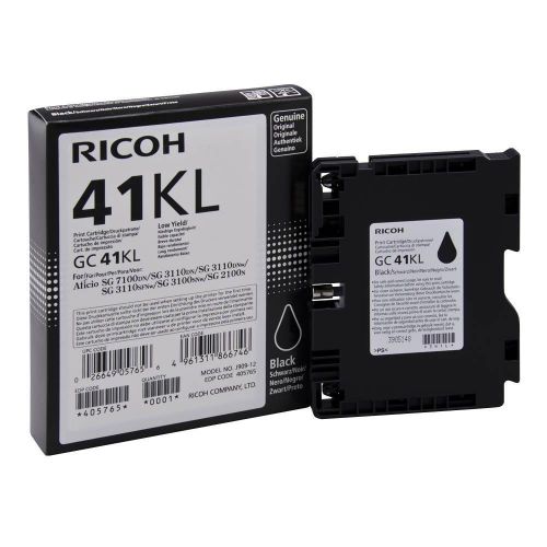 Ricoh SG2100 Black Gel Ink SY GC41KL 405765