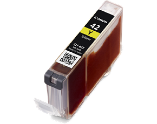 Canon 6387B001 (CLI-42Y) Ink Cartridge Yellow 284 Photos 13ml