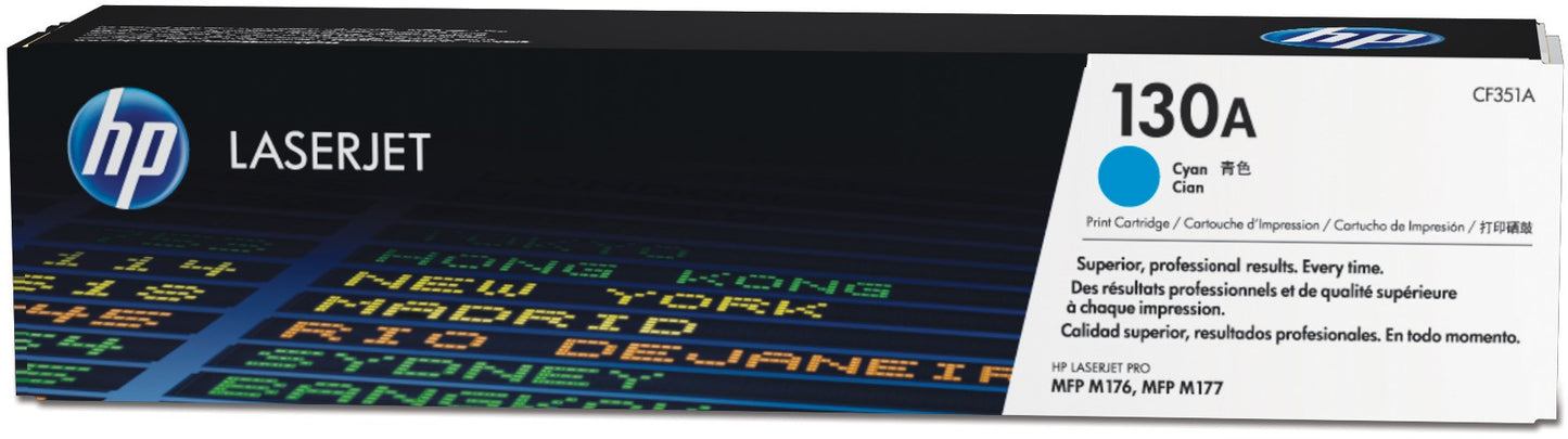 OEM HP CF350A Black 1300 Pages Original Toner 130A