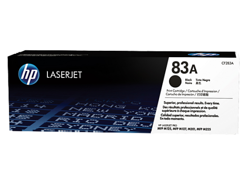 OEM HP CF283A Black 1500 Pages Original Toner 83A