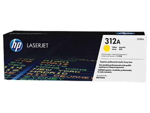 OEM HP CF382A Yellow 2700 Pages Original Toner