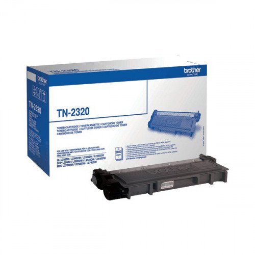 OEM Brother TN2220, TN2120, TN2320 Black 2600 Pages Original Toner
