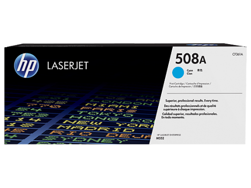 OEM HP CF361A Cyan 5000 Pages Original Toner 508A