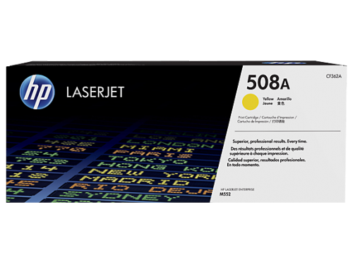 OEM HP CF362A Yellow 5000 Pages Original Toner 508A