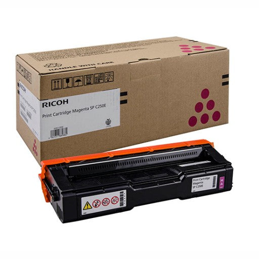 OEM Ricoh SPC250 Std Yield Cyan Toner 407544
