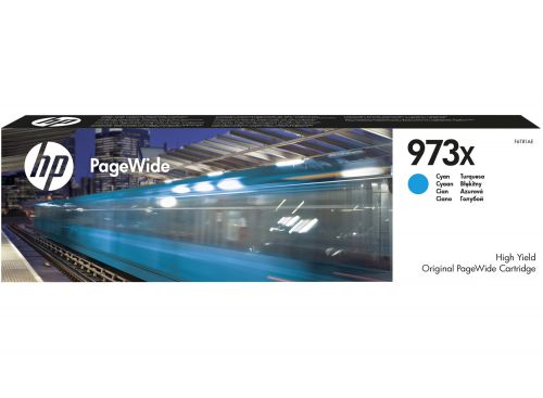 OEM HP 973X High Yield Cyan 7000 Pages Original Ink F6T81AE
