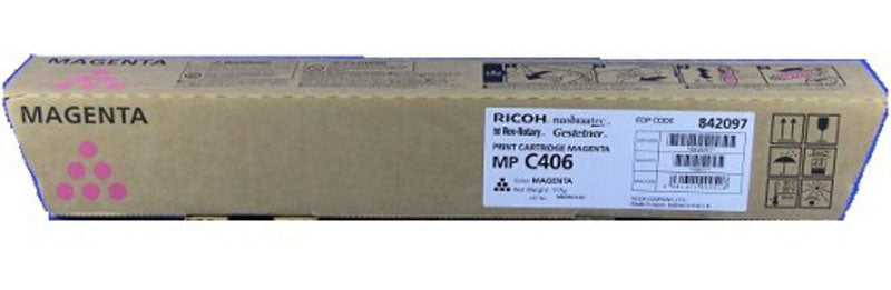 Ricoh 842096 Cyan Toner MPC306/406
