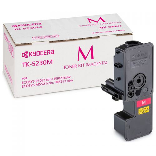 OEM Kyocera TK5230M Magenta 2200 Pages Original Toner 1T02R9BNL0