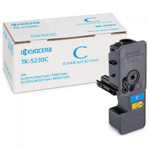 OEM Kyocera TK5230C Cyan 2200 Pages Original Toner 1T02R9CNL0