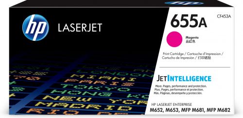 HP CF453A 655A Toner Cartridge Magenta 10.5K HP LaserJet M 652/681