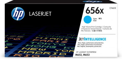 OEM HP CF461X 656X Toner Cartridge Cyan 22K for HP LaserJet M 652