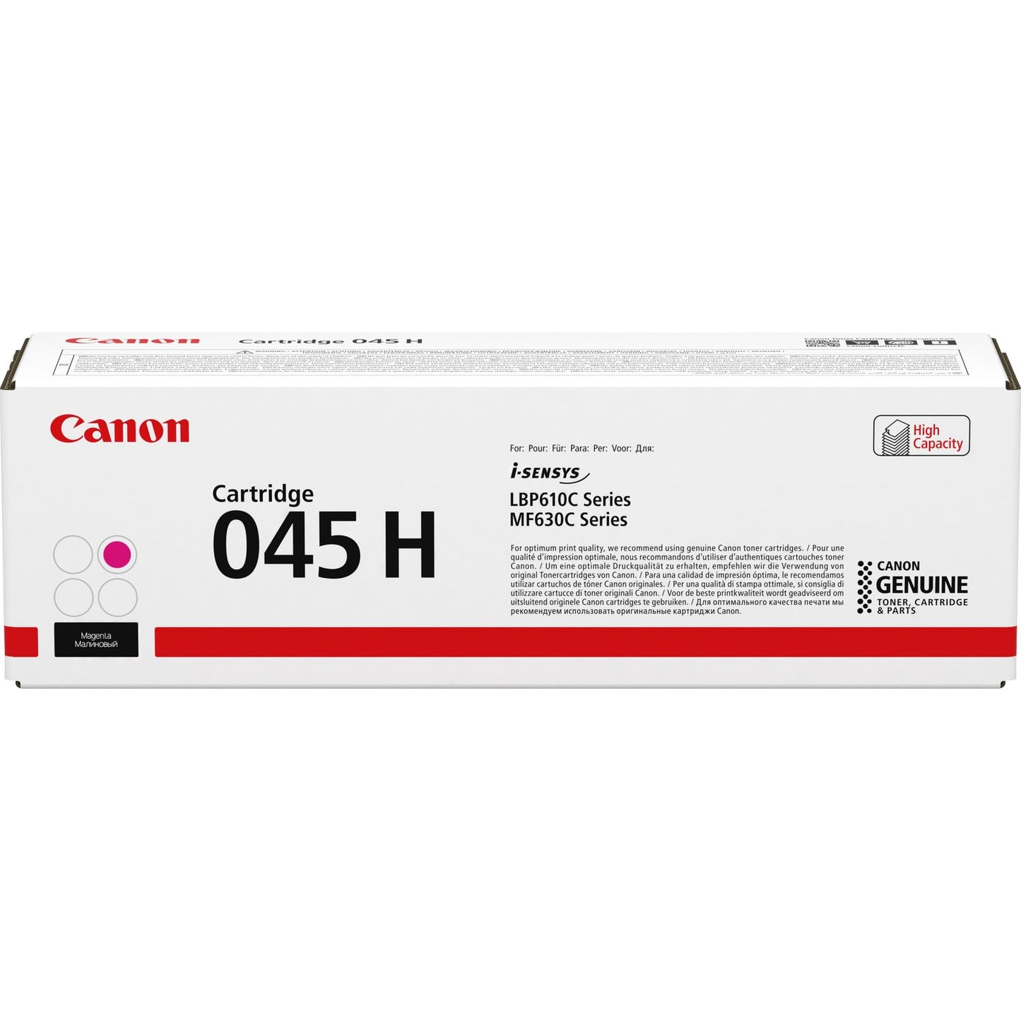 OEM Canon 1243C002 045H-Y Yellow 2200 Pages Original Toner