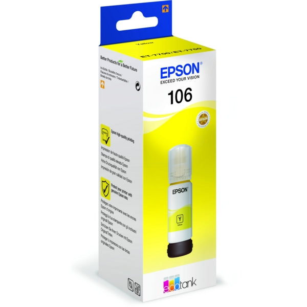 OEM Epson C13T00R340 (106) Ink Bottle Magenta 5K Pages 70ml