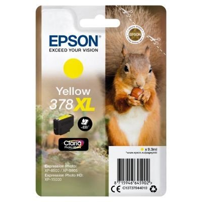 OEM Epson 378XL High Capacity Magenta Ink Cartridge T3793