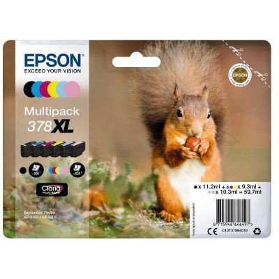 OEM Epson C13T35964010 (35XL) Ink Cartridge Multi Pack BkCMY High Capacity 41.2ml + 3x20.3ml Pack=4