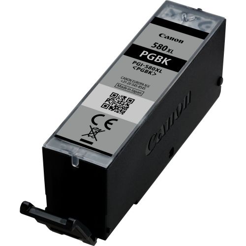 OEM Canon 2024C001 PGI-580PGBKXL Ink Cartridge Black High Capacity 400 Pages 18.5ml