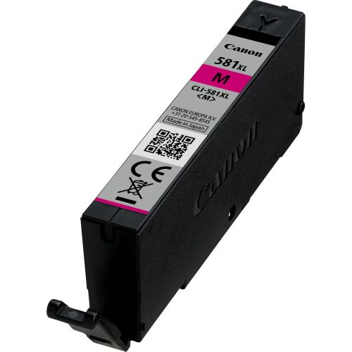 OEM Canon 2050C001 (CLI-581 MXL) Ink Cartridge Magenta 475 Pages 8ml