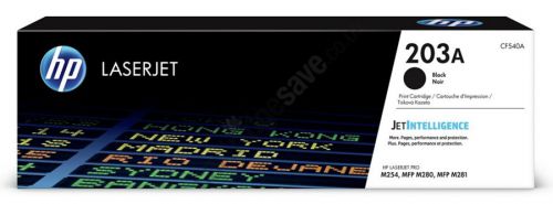OEM HP CF540A Black 1400 Pages Original Toner 203A