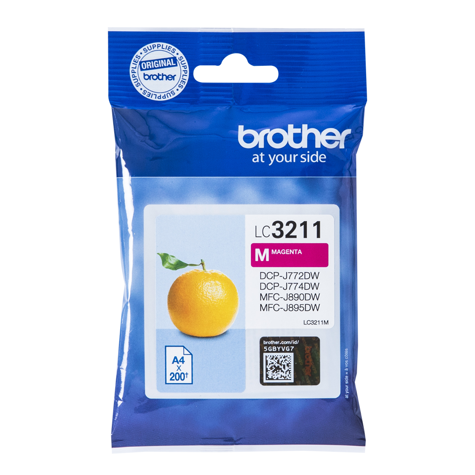 OEM Brother LC3211C Ink Cartridgee Cyan 200 Pages