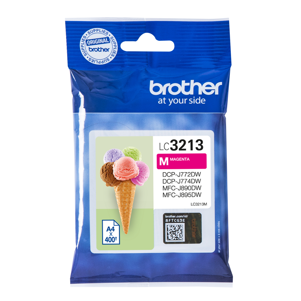 Brother LC3213C Ink Cartridge Cyan 400 Pages
