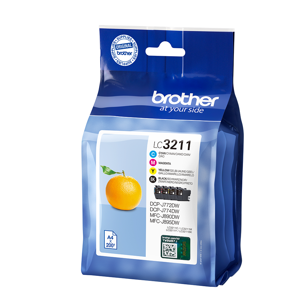 OEM Brother LC3211M Ink Cartridge Magenta 200 Pages