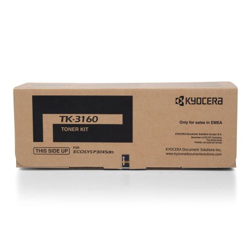 OEM Kyocera TK3100, TK3160 Black 12500 Pages Original Toner