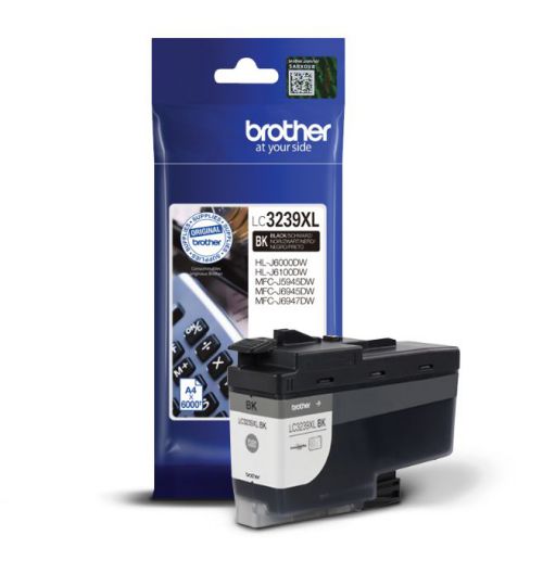 Brother LC3239XLBK Ink Cart Black 6k
