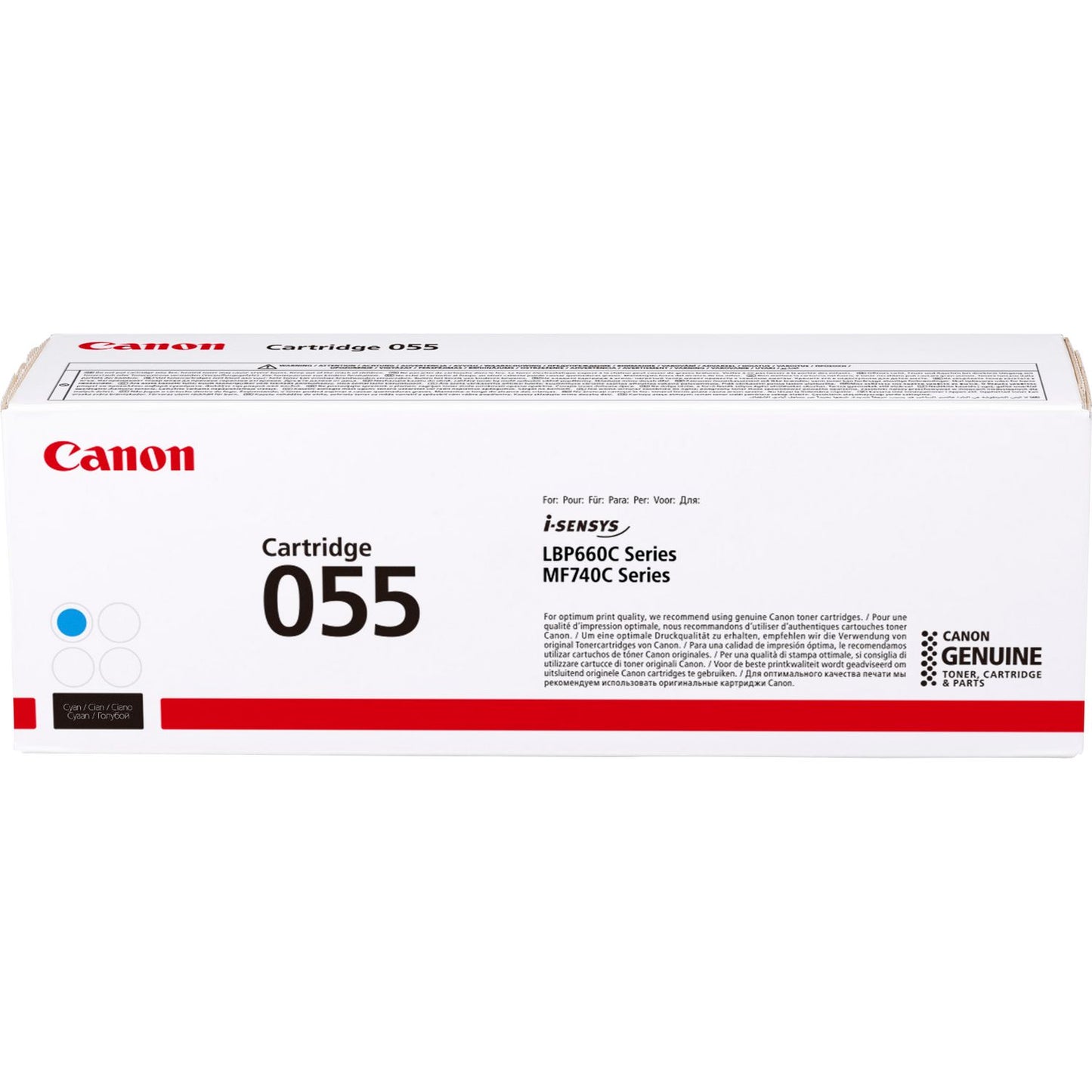 OEM Canon 055M Magenta 2100 Pages Original Toner 3014C002