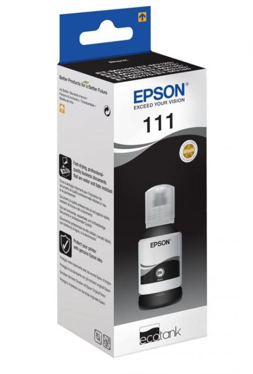 Epson C13T03M140 (111) Ink Bottle Black 6k Pages 120ml