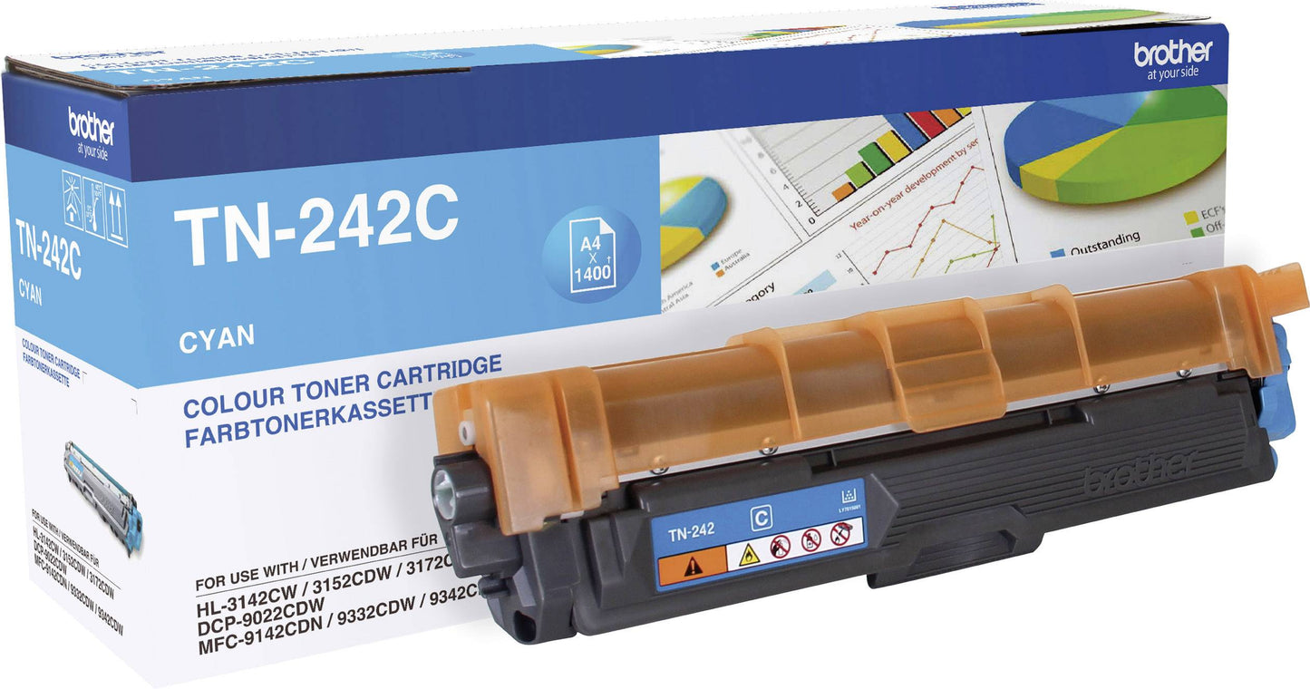 OEM Brother TN242BK Black 2500 Pages Original Toner