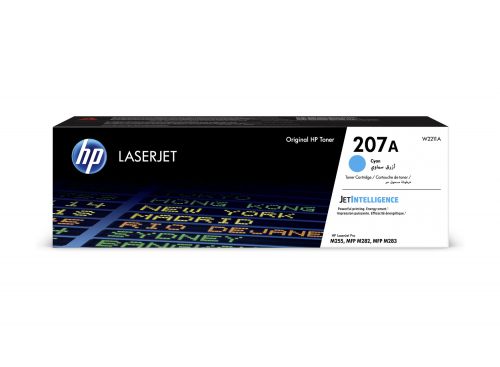 OEM HP W2211A Cyan 1250 pages Original Toner 207A