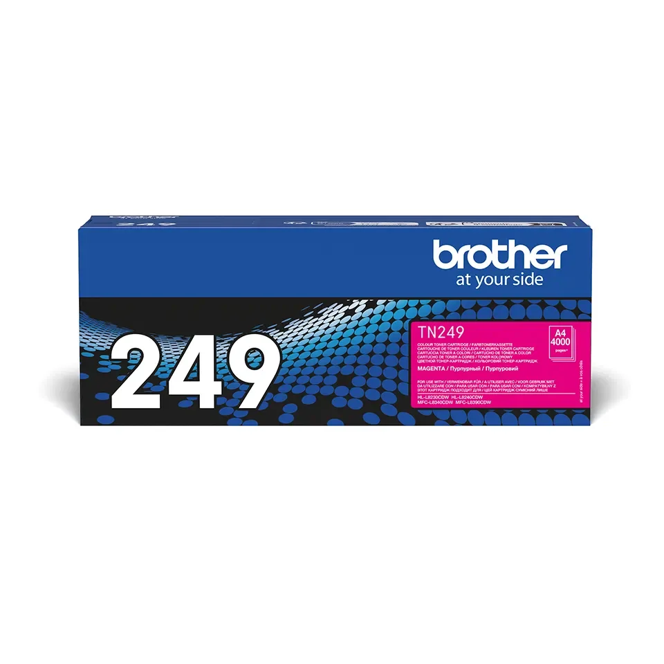OEM Brother TN249C Extra High Capacity Cyan Toner Cartridge - 4000 pages
