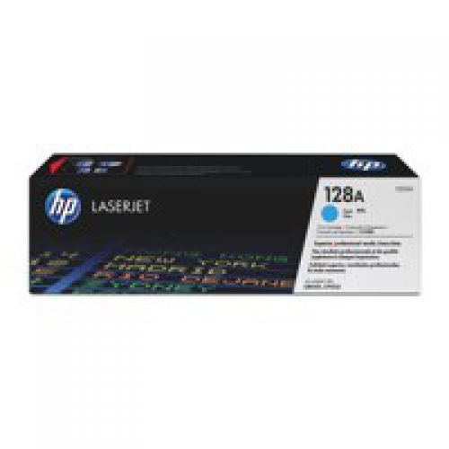 OEM HP CE321A Cyan 1300 Pages Original Toner 128A