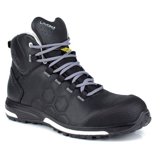 Lavoro Kenobi Metal Free Esd Boot Black Black 02, 03, 04, 05, 06.5, 11, 13, 07, 08, 12