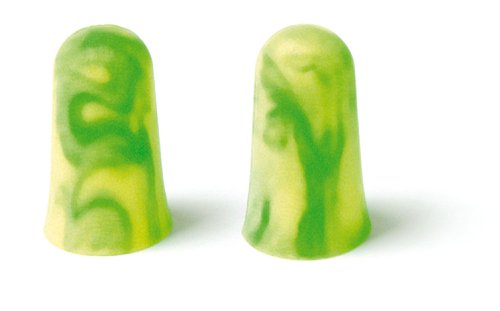 Moldex 7700 Purafit Uncorded Earplugs Pu Foam Green / Yellow (Box of 200)