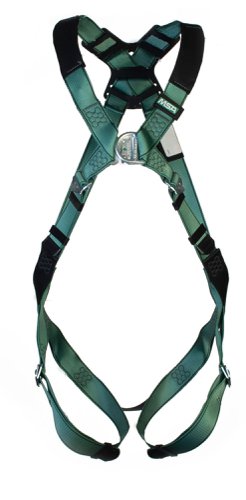 MSA Standard V-Form Back / Chest D-Ring Qwik- Fit Harness Standard